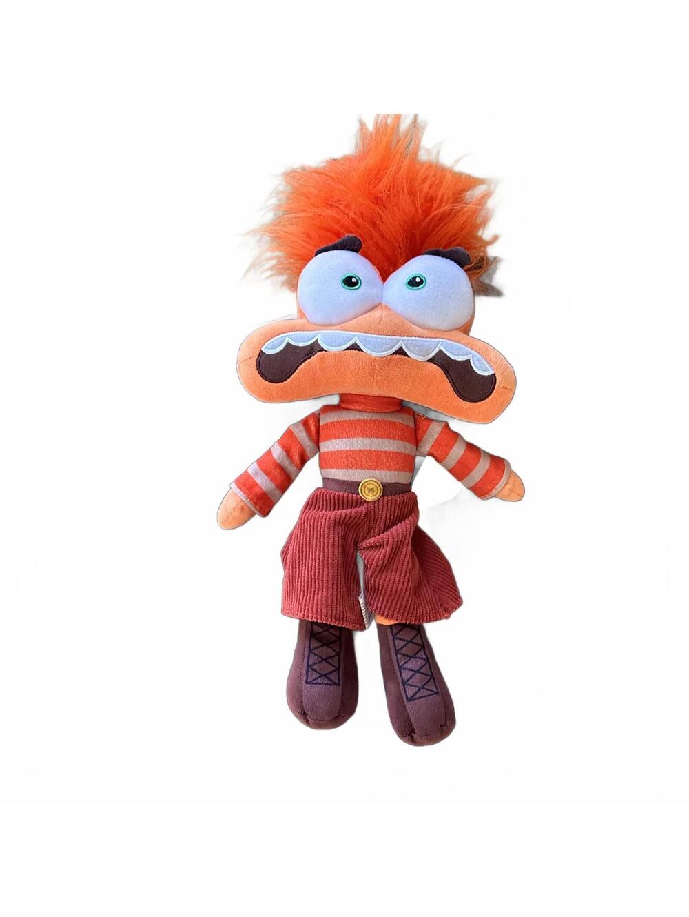 Disney Inside Out 2 Movie ANXIETY 8" Talking Plush Orange Emotion Works